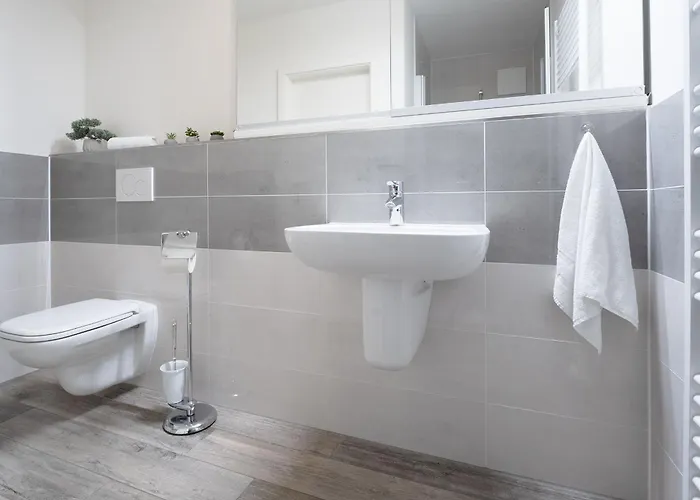 公寓 Strandvilla Augustusbad Morgenstern 沙博伊茨