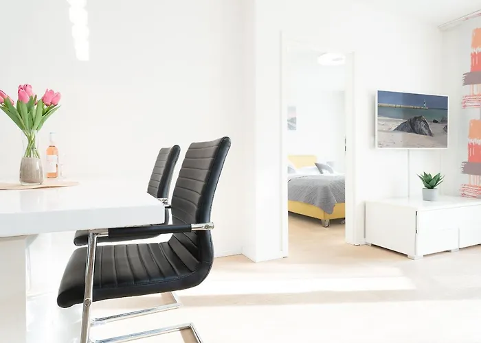 公寓 Strandvilla Augustusbad Morgenstern 沙博伊茨